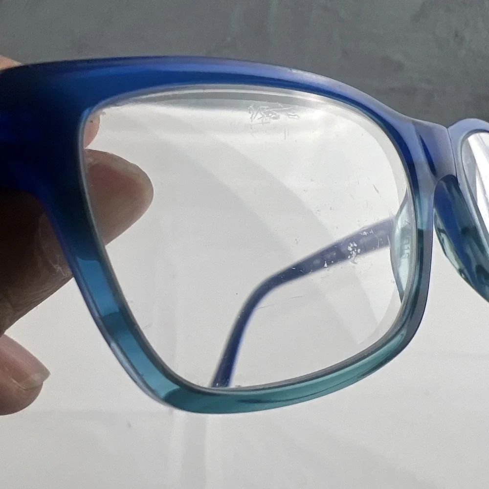 Ray-Ban RB1536 3731 Optics Kids Eyeglasses Blue Striped 48-16-130 FRAMES ONLY #3